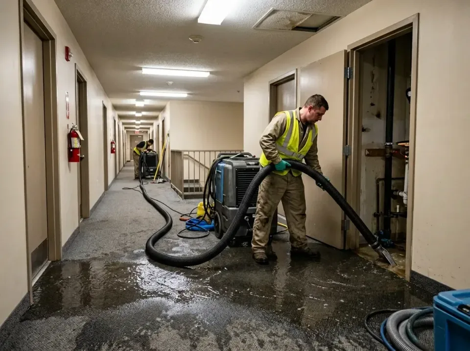 multi-unit-apartment-hallway-f-005 — frequently asked questions, Emergency Burst Pipe Water Extraction & Removal in Decatur,…